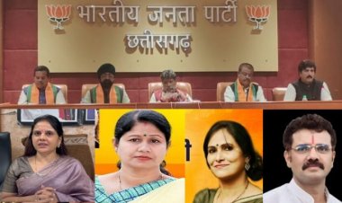 BREAKING : भाजपा ने सभी महापौर प्रत्याशियों के नामों का किया ऐलान, रायपुर से मीनल चौबे घोषित, देखें पूरी लिस्ट
