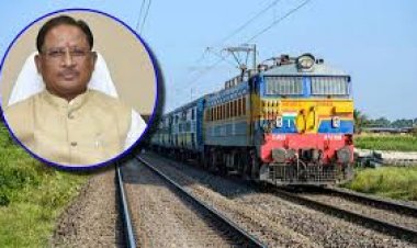 छत्तीसगढ़ को रेलवे विकास के लिए इतने करोड़ की मिली सौगात, मुख्यमंत्री विष्णुदेव साय ने प्रधानमंत्री व रेलमंत्री का जताया आभार…