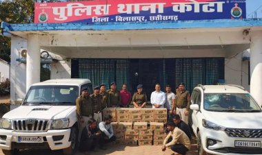 कांग्रेस प्रत्याशी का भतीजा शराब के साथ गिरफ्तार : मध्य प्रदेश से मंगवाया था लाखों की शराब, चुनाव में खपाने के लिए तस्करी की आशंका…