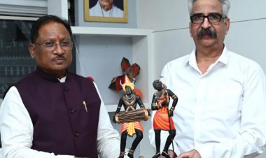 CG : सीएम विष्णुदेव साय ने DGP Ashok Juneja को सेवानिवृत्ति पर दी शुभकामनाएं