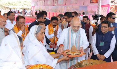 आचार्य श्री विद्यासागर जी महाराज एक युग पुरुष थे, उन्होंने एक नए विचार और नए युग का प्रवर्तन किया : अमित शाह