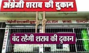 CG: मदिरा प्रेमियों को बड़ा झटका, आज शाम 4 बजे से दो दिन के लिए बंद हो जाएंगे शराब दुकानें