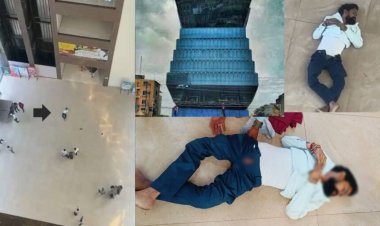 ब्रेकिंग : बेबीलॉन टॉवर की सातवीं मंजिल से युवक ने लगाई छलांग, मौके पर हुई दर्दनाक मौत, मचा हड़कंप