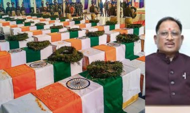 CG : CM विष्णु देव साय ने पुलवामा के शहीदों को किया नमन, वीर जवानों के बलिदान को किया स्मरण