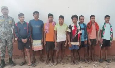 CG : ग्रामीण युवक की हत्या में शामिल 7 नक्सली गिरफ्तार