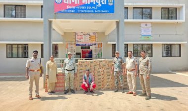 CG : पुलिस की बड़ी कार्रवाई, 4.65 लाख की अवैध अंग्रेजी शराब जब्त, आरोपी गिरफ्तार