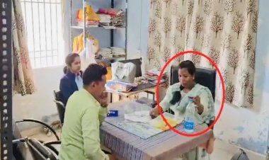 BREAKING : 8000 की रिश्वत लेते पकड़ाई नापतौल महिला अधिकारी, ACB की टीम ने रंगे हाथ पकड़ा