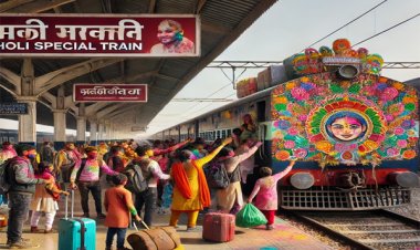 होली में सफर होगा आसान, रेलवे ने चलाई 14 स्पेशल ट्रेनें