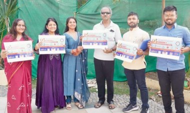 CG NEWS : सांसद बृजमोहन ने किया “संवेदना-2” रक्तदान जागरूकता अभियान के पोस्टर का विमोचन