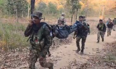 Chhattisgarh : छत्तीसगढ़ में हुए मुठभेड़ में मारे गए 30 नक्सलियों के शव बरामद