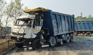 जिस रास्ते से गुजरेगा राष्ट्रपति का काफिला, वहां हुआ सड़क हादसा, अधिकारियों में मचा हड़कंप …