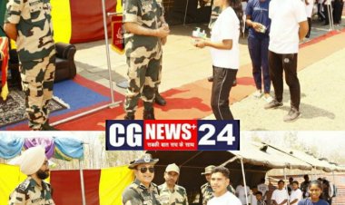 129 वी  शौर्यचक्र वाहिनी सीमा सुरक्षा बल द्वारा नि: शुल्क चिकित्सा शिविर का बेहतरीन आयोजन 