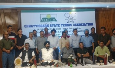छग प्रदेश टेनिस संघ की नई कार्यकारिणी की घोषणा, सर्वसम्मति से डॉ. हिमांशु द्विवेदी चुने गए अध्यक्ष