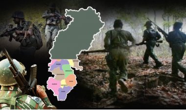 पुलिस-नक्सलियों के बीच बड़ी मुठभेड़, 5 नक्सली के शव सहित भारी मात्रा में हथियार बरामद, सर्च ऑपरेशन जारी…