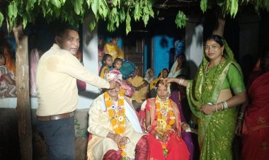 *वनांचल गांव टेकाडोढ़ा में महार/ महरा समाज ने पेश की शादी में फिजूल खर्ची रोकने के लिए मिसाल, हुआ ठेका विवाह*