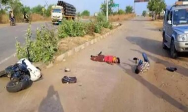 रायगढ़ कॉलेज की परीक्षा देने जा रहे छात्र की सड़क हादसे में  दर्दनाक मौत