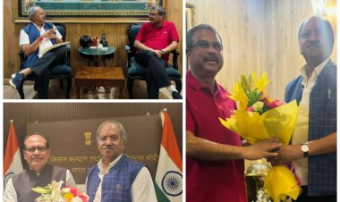 छत्तीसगढ़ में शिक्षा और कृषि  विकास को लेकर सांसद बृजमोहन अग्रवाल की सक्रिय पहल*