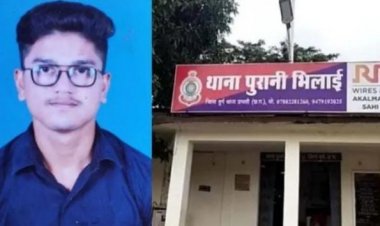 भिलाई मवेशी से टकराने के बाद बाइक सवार युवक की  दर्दनाक मौत