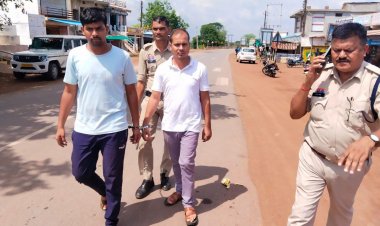 पत्रकार पर प्राणघातक हमला करने वाला रेत माफिया के मुख्य आरोपी हुआ गिरफ्तार