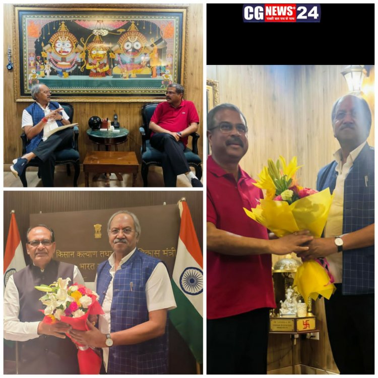 छत्तीसगढ़ में शिक्षा और कृषि विकास को लेकर सांसद बृजमोहन अग्रवाल की सक्रिय पहल*