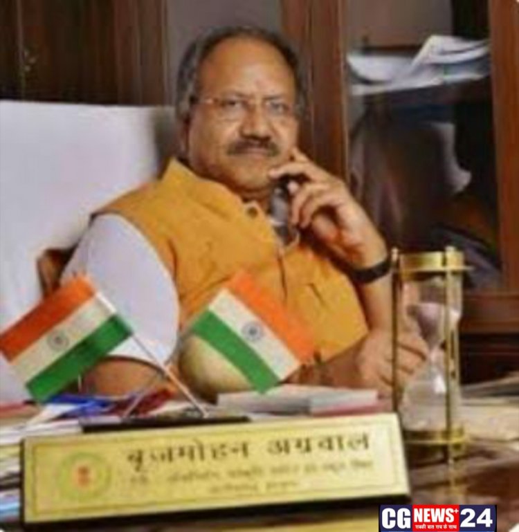 रायपुर सांसद बृजमोहन अग्रवाल ने अहमदाबाद विमान हादसे पर जताया गहरा शोक*