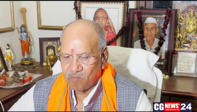 जातिगत जनगणना पर केंद्र सरकार के निर्णय का सांसद बृजमोहन अग्रवाल ने किया स्वागत*