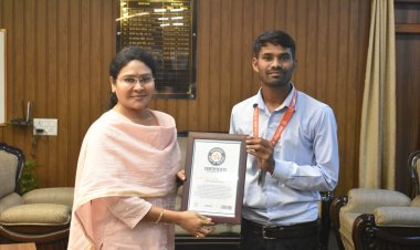 उपलब्धि ० यशवंत टंडन का नाम विश्व रिकॉर्ड में दर्ज*