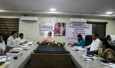 *- कलेक्टर श्रीमती तुलिका प्रजापति की अध्यक्षता में जिला पोषण समिति की बैठक सम्पन्न*