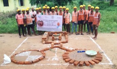 *नवाचार- जिला मोहला मानपुर अंबागढ़ चौकी में युवाओं को मिल रहा है राजमिस्त्री का प्रशिक्षण, निर्माण कार्य में आएगी तेजी*