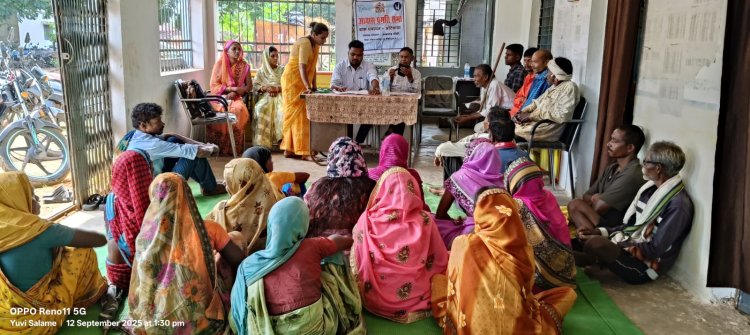 *पीएम आवास योजना के अपूर्ण आवासों को समयावधि में पूर्ण कराने हितग्राहियों को किया गया प्रेरित*