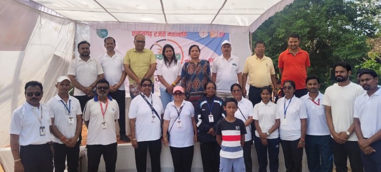 *नशा मुक्ति अभियान के तहत जिला मुख्यालय मोहला में मैराथन का सफलतापूर्वक हुआ आयोजन*
