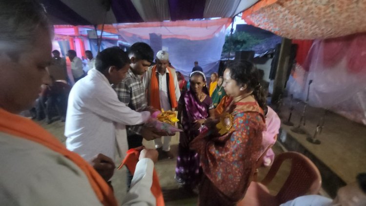 *जिला पंचायत अध्यक्ष ने चिल्हाटी व रेंगाकठेरा को दी विकास कार्यों की सौगात*