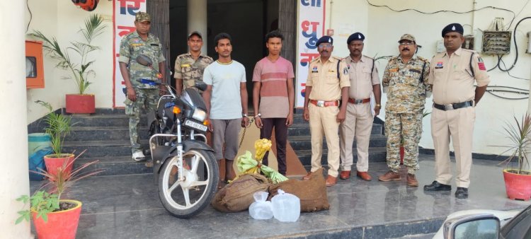 *अवैध शराब परिवहन करते हुए आरोपी को चिल्हाटी पुलिस ने किया गिरफ्तार*