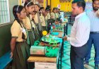 * DNT पब्लिक स्कूल में विज्ञान प्रदर्शनी का निरीक्षण करने पहले विकासखंड शिक्षा अधिकारी*