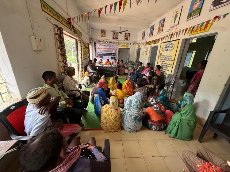*आदि कर्मयोगी अभियान के तहत ग्राम माहुद मचान्दूर में ग्राम सभा का किया गया आयोजन*