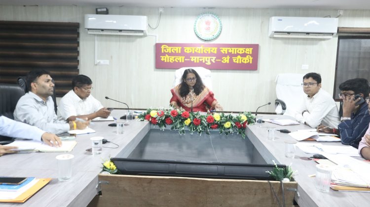 *जिला कलेक्टर ने ली स्वास्थ्य विभाग की बैठक, कार्य शैली पर जताई नाराजगी, बेहतर बनाए अपनी सुविधा*