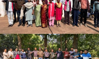 *जिला मोहला मानपुर अंबागढ़ चौकी में PHE विभाग के कर्मचारियों ने ली नशा मुक्ति शपथ*