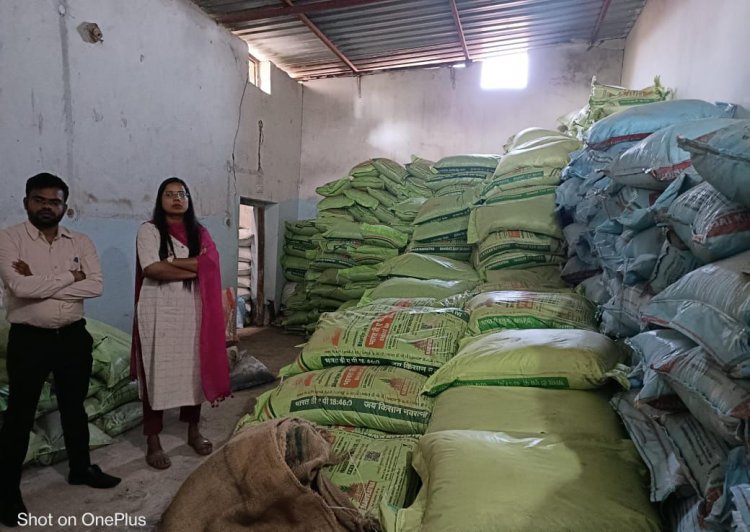 *ग्राम भवसा में अवैध धन भंडार के खिलाफ प्रशासनिक कार्रवाई*