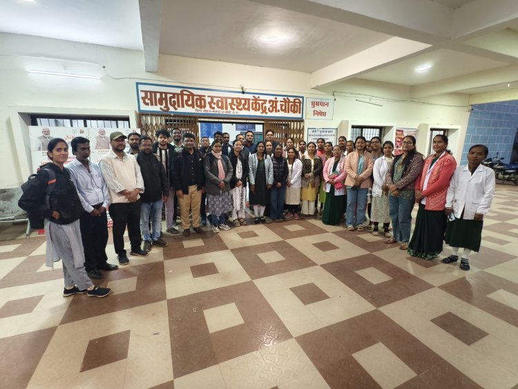 *स्वास्थ्य विभाग की तीन दिवसी प्रशिक्षण अंबागढ़ चौकी में हुई संपन्न*