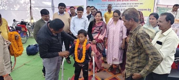 *ग्राम खडगांव में जिला स्तर पर मनाया गया अंतरराष्ट्रीय दिव्यांगजन दिवस*