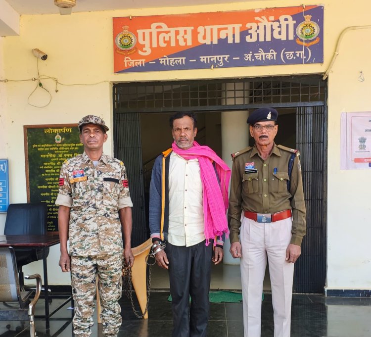 *दुष्पर्म के आरोपी को भेजा गया जेल, औंधी थाना द्वारा की गई कार्रवाई*