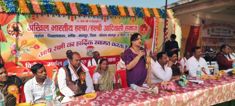 *मानपुर ब्लॉक के चिखलाकसा में मनाया गया शक्ति दिवस,जिला पंचायत अध्यक्ष रही उपस्थित*