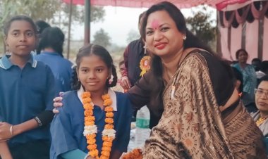 *जिला पंचायत अध्यक्ष रही अंबागढ़ चौकी ब्लॉक के दौरे पर, जोन स्तरीय खेलकूद प्रतियोगिता समापन में हुई सम्मिलित*