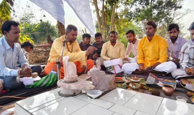 *ग्राम डुडेरा में तालाब किनारे शिवलिंग एवं नंदी स्थापना का कार्यक्रम हुआ संपन्न, 22 में 23 को होगा रामायण*