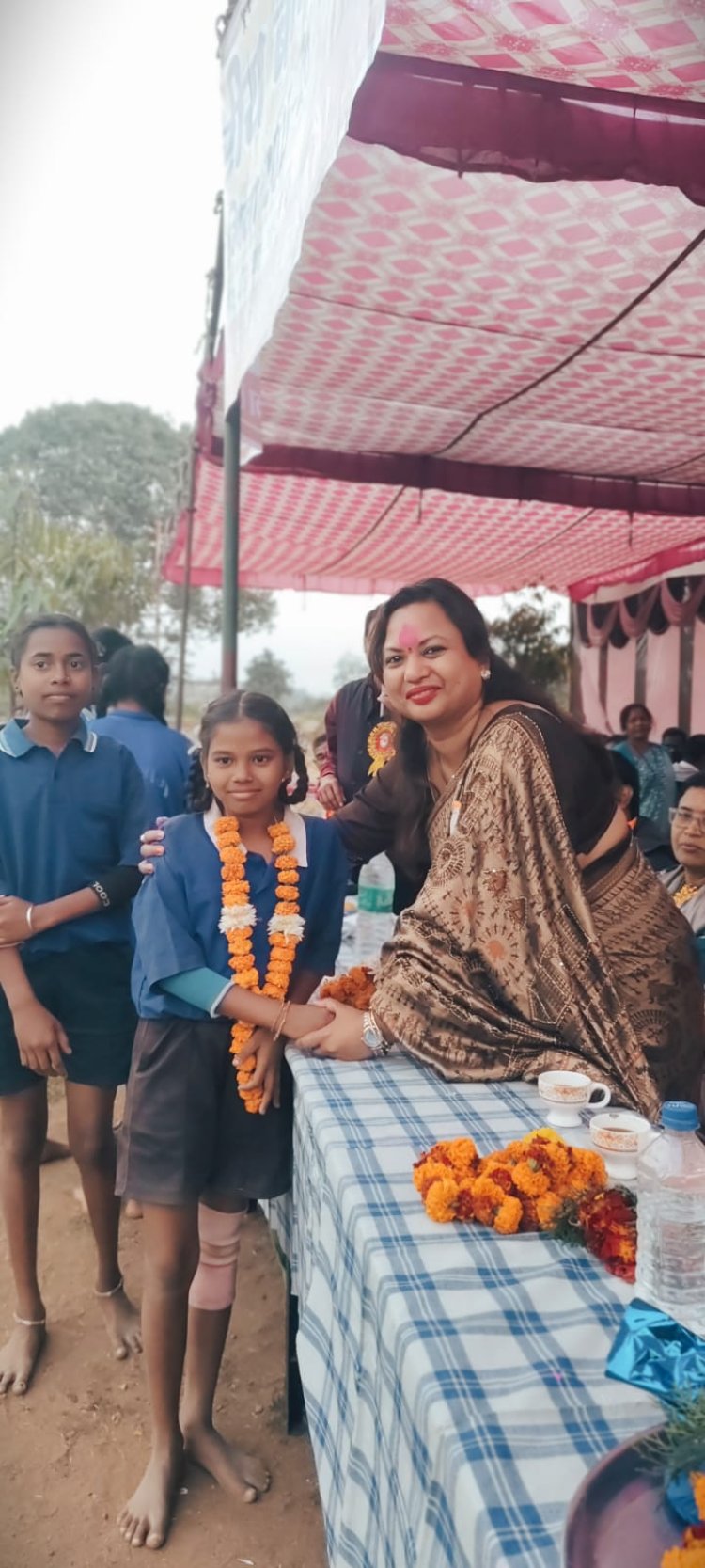 *जिला पंचायत अध्यक्ष रही अंबागढ़ चौकी ब्लॉक के दौरे पर, जोन स्तरीय खेलकूद प्रतियोगिता समापन में हुई सम्मिलित*