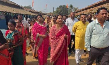 *जिला पंचायत अध्यक्ष रही औंधी क्षेत्र के दौरे पर, चिचवाही व जामडी में रामायण कार्यक्रम में हुई सम्मिलित*