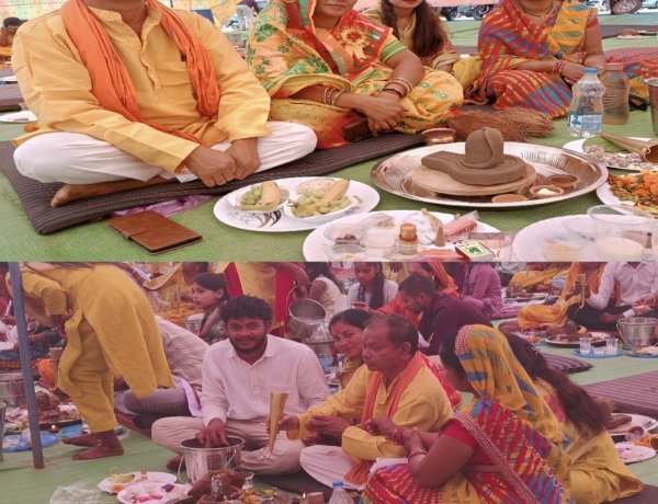 बालोद :छत्तीसगढ़:,देवरीबंगला। नर्मदाजयकारों से गूंज उठा भवानी शंकर का रुद्राभीसेक, सुरसुली (देवरी) में महाशिवरात्रि