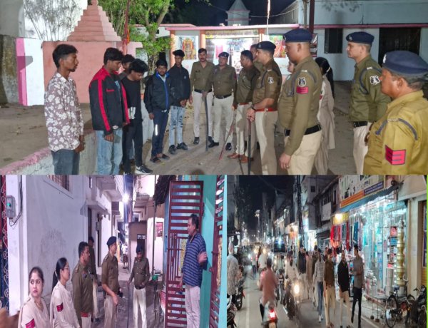 होली पर्व के मद्देनज़र राजनांदगांव पुलिस एक्शन मोड में — 60 से अधिक पुलिस बल के साथ सघन कांबिंग गश्त* 