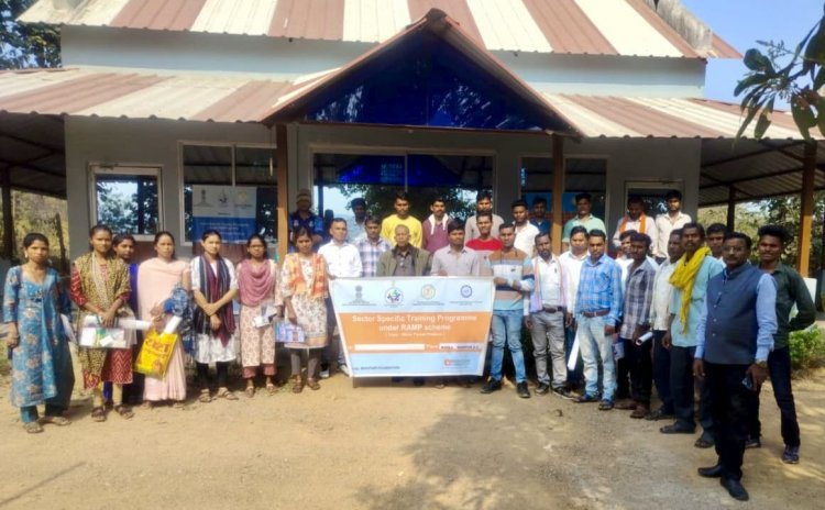 *आजीविका को मजबूत करने हेतु, लघु वन उपज पर दिया गया विषेश प्रशिक्षण*