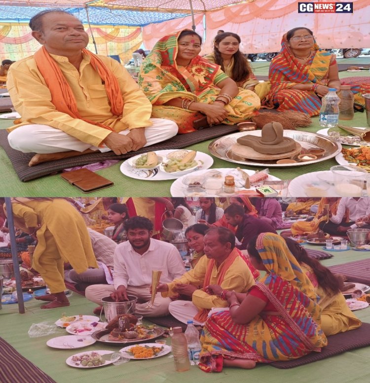 बालोद :छत्तीसगढ़:,देवरीबंगला। नर्मदाजयकारों से गूंज उठा भवानी शंकर का रुद्राभीसेक, सुरसुली (देवरी) में महाशिवरात्रि